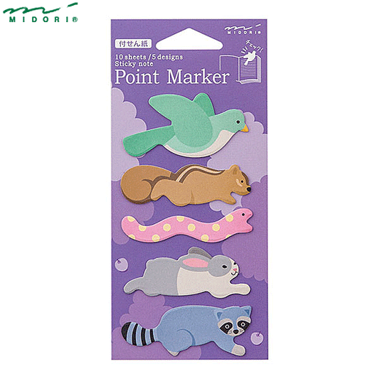 marque-pages-adhesifs-foret vue 1