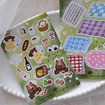 Planche de stickers – Picnic Daydream | Eileen Tai
