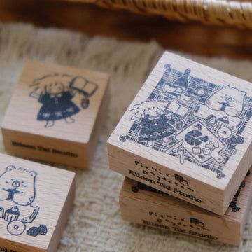 Tampons en bois – Picnic Daydream | Eileen Tai