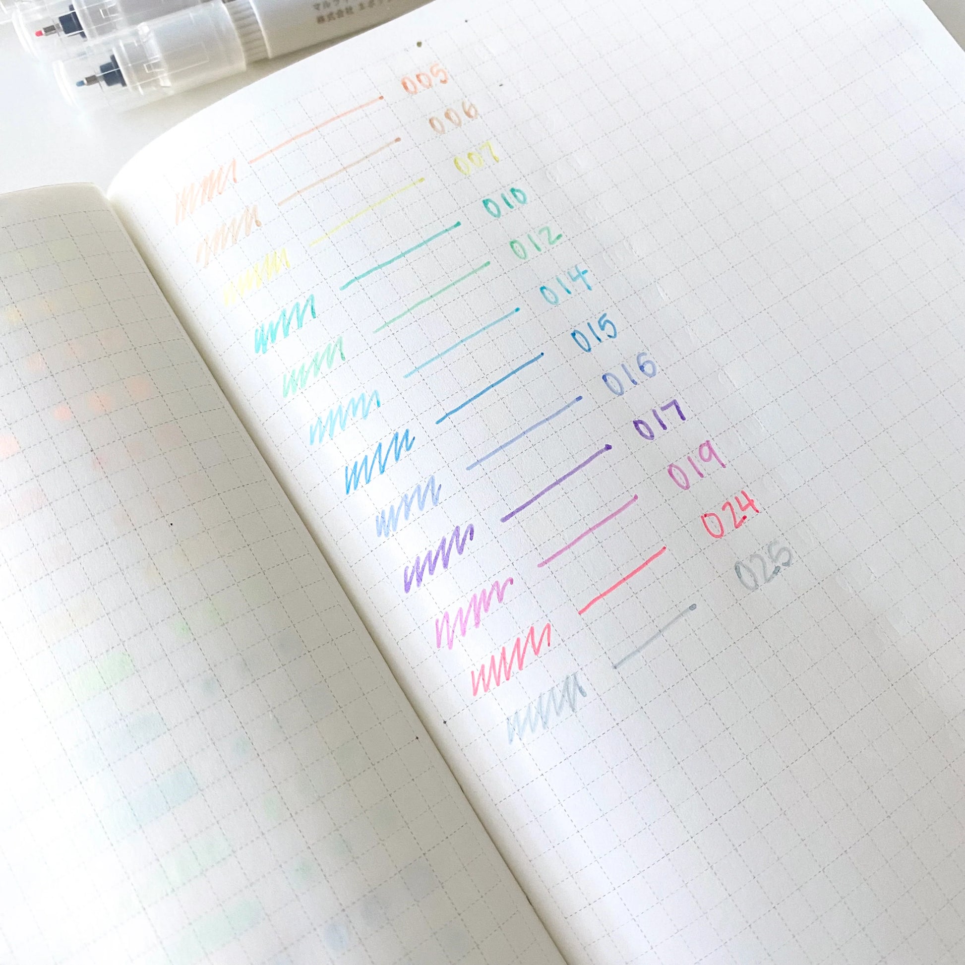 Maru Liner Hoso echelle couleurs