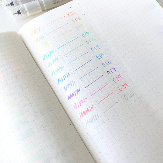 Maru Liner Hoso echelle couleurs