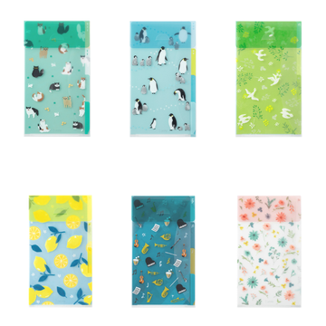 Pochettes / chemises à onglets Midori A5 Slim - Coloris au choix