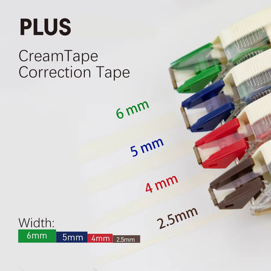 Correcteur ruban crème – Plus Whiper Petite – Largeur au choix