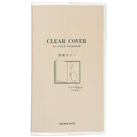 Protège-carnet transparent – Compatible avec les carnets nomade Kokuyo