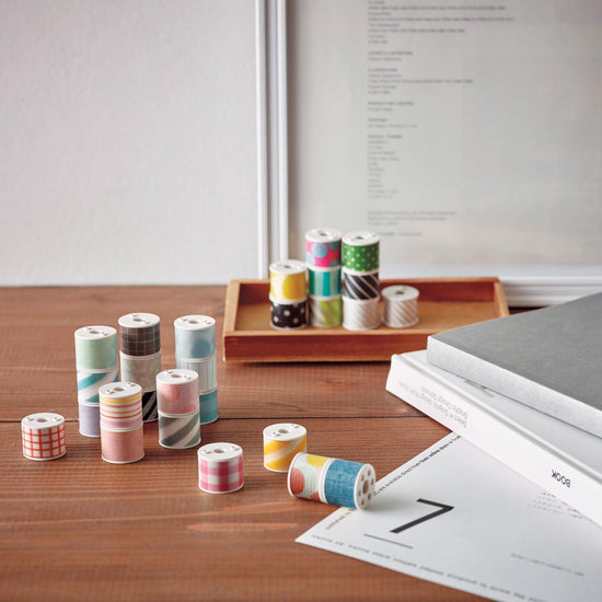 washi-tape-sur-bobine-compacte-15-mm-x-3-m-vert vue 6