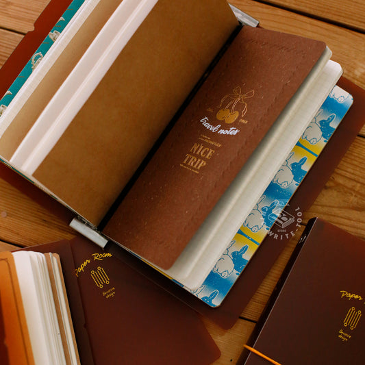 Classeur de rangement pour recharge carnet de voyage – BenStore – Format Regular ou Passeport