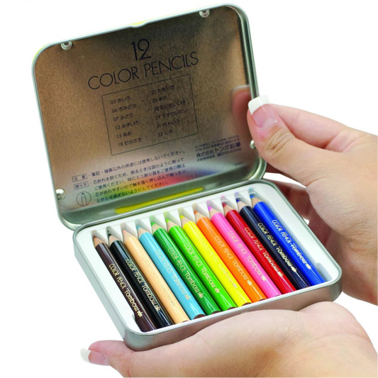 Coffret Mini Crayons de Couleur – Tombow NQ 1500 (Set de 12) 2