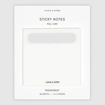 Sticky notes transparents « Pill Tab » – Cloth & Paper