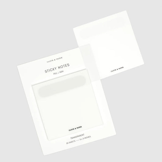 Sticky notes transparents « Pill Tab » – Cloth & Paper