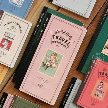 Recharge Rétro Carnet de voyage – BenStore – Format et Coloris au choix