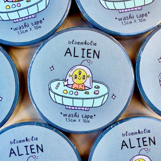 Washi Tape Alien Friends – Bloemkolie