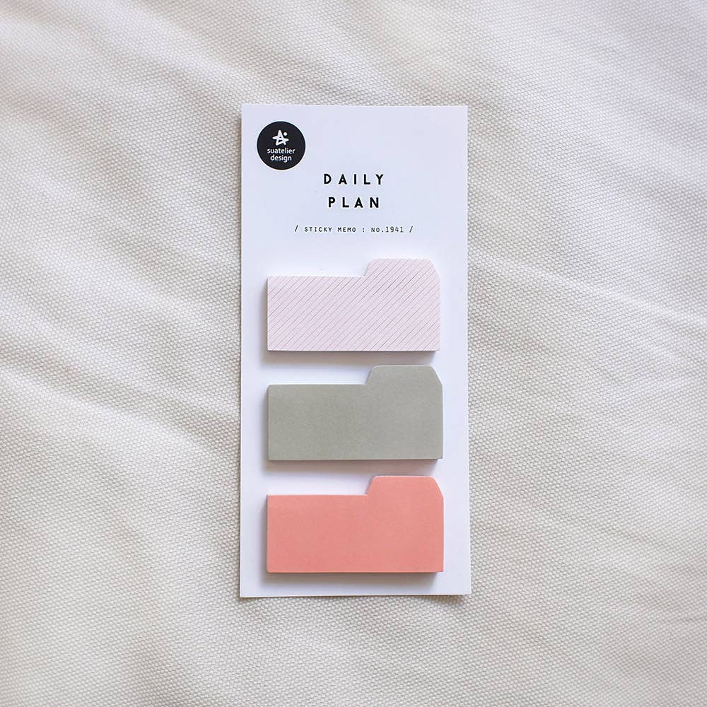 Sticky Notes Suatelier Design vert rouge