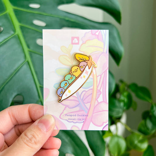 Pin’s émaillé – Rainbow Peapod Duckie