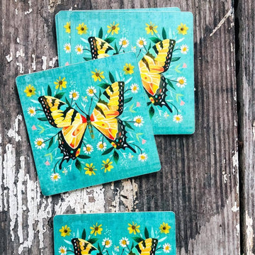 Sticker mat Katie Daisy – Swallowtail Butterfly