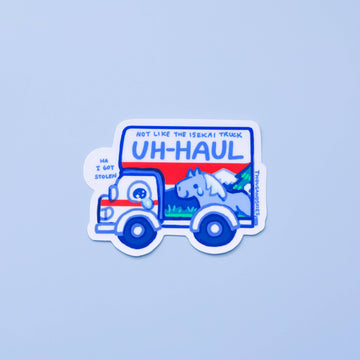 Stickers en vinyle transparent – A Stolen Truck