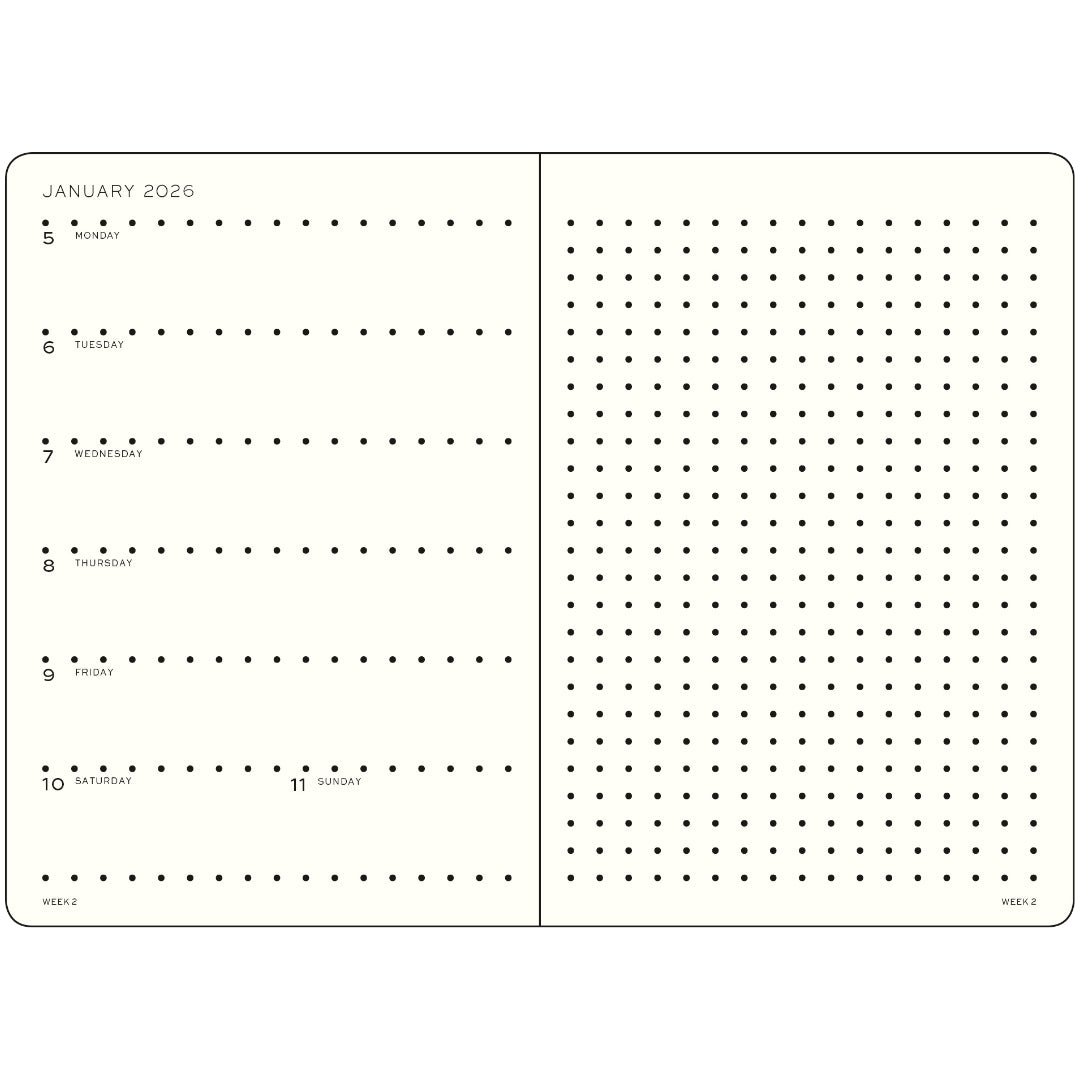 agenda-semainier-carnet-pointilles-wallet-2026-b6-x-a6 vue 2
