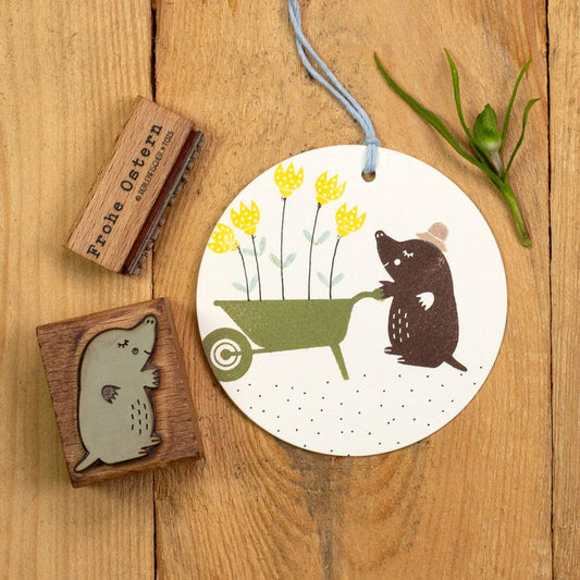 Tampons | mini chapeau d'été - S - Perlenfischer