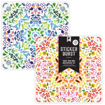 Kit de Stickers Tourbillon de couleurs - Pipsticks