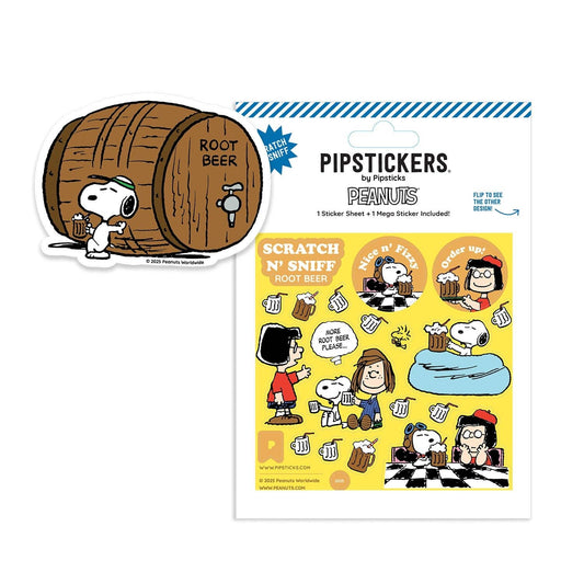 Stickers Scratch’n Sniff (Root Beer) – Snoopy – Pipsticks