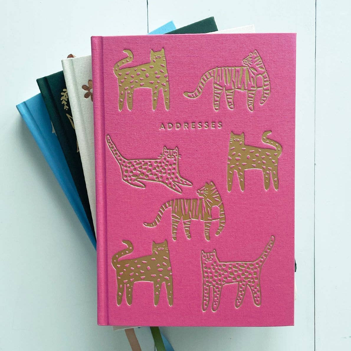 carnet-dadresses-wild-cats-rose vue 5