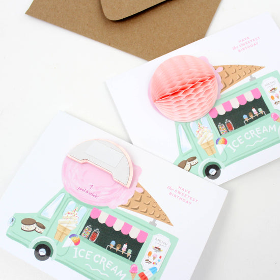 carte-pop-up-camion-de-glace-danniversaire vue 6