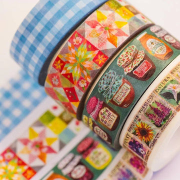 Set de 4 Washi Tapes Katie Daisy – Fait Maison