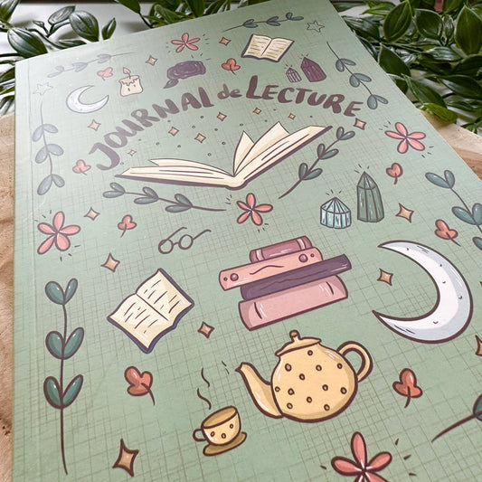 Journal de lecture vert (version française)