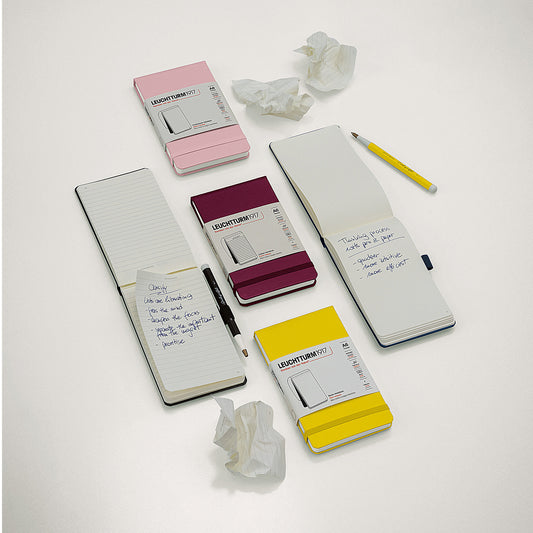 Bloc-Notes Pocket A6 - Couverture Rigide - Coloris et réglure au choix - Leuchtturm1917