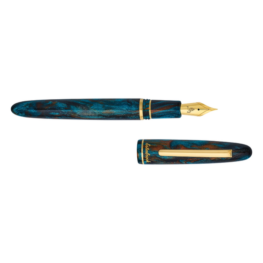 Stylo plume Esterbrook x BUNGUBOX – Kingfisher Teal & Copper