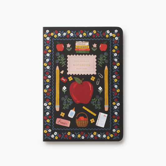 Ensemble de 3 carnets cousus – Schoolhouse - Rifle Paper Co.