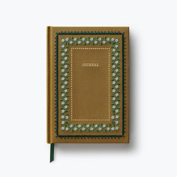 Carnet brodé « Portico » – Rifle Paper Co.