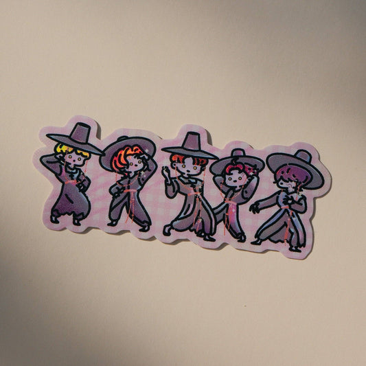 Stickers “Saja Boys – Kpop Demon Hunters” – 2jingis2jing