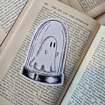 Sticker Ghost in a Jar | Jon Turner