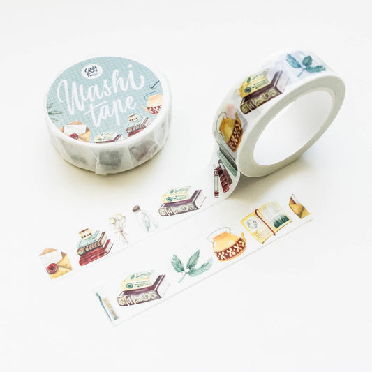 Ruban washi – Bibliothèque | Wild Pencil Studio
