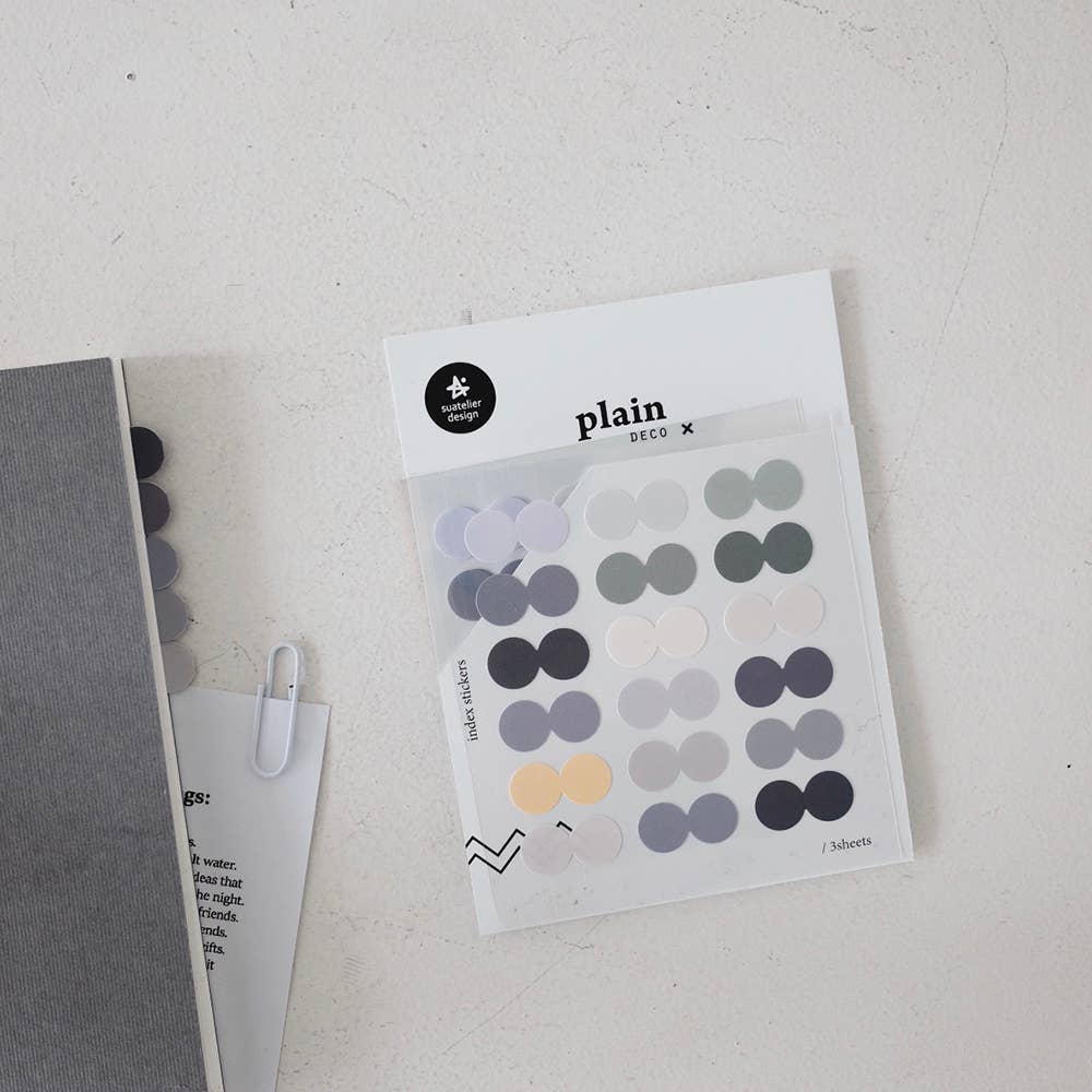 Stickers Plain 42 Suatelier Design rond
