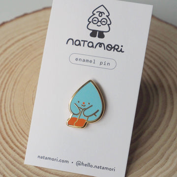 Pin's émaillé • Goutte d'eau