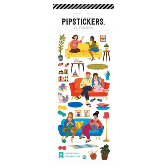 Stickers Compagnons de canapé - Pipsticks