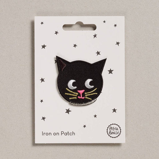 Patch brodé thermocollant – Pour tissu ou cuir - Chat