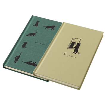 Agenda Book Style Diary 2027 B6 – Monthly & Weekly - 2 modèles Cat -Sayo Koizumi x Midori