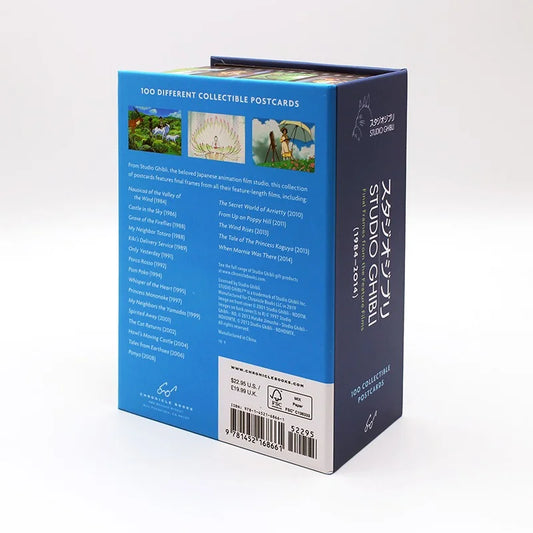 Coffret 100 cartes postales de collection – Série 1 | Studio Ghibli