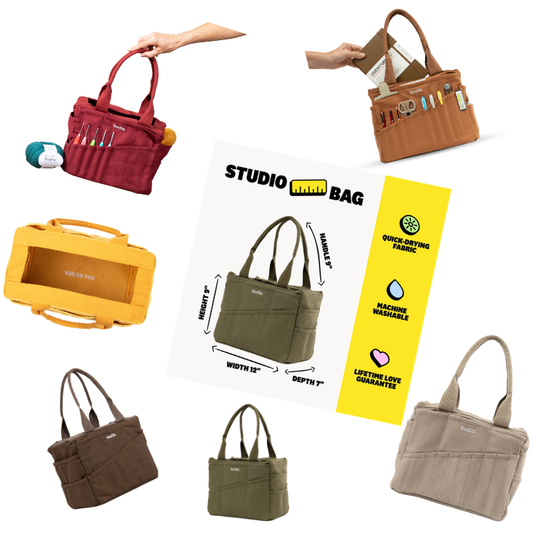 Sac Studio Couleur Unie - Soolla - Coloris au choix