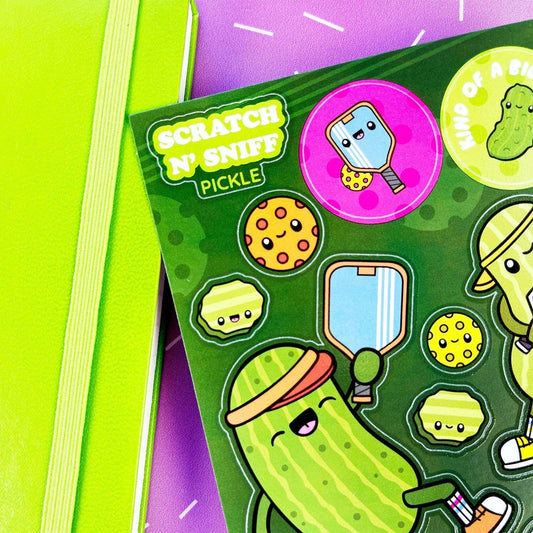 Stickers Scratch n' Sniff (Pickle) - Big Dill - Pipsticks