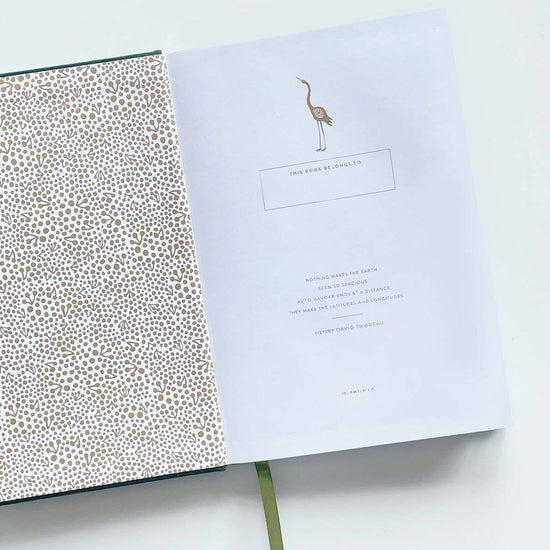 carnet-dadresses-crane-vert vue 3