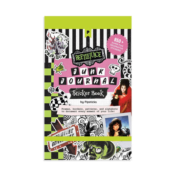 Carnet de stickers « Beetlejuice Junk Journal » | Pipsticks