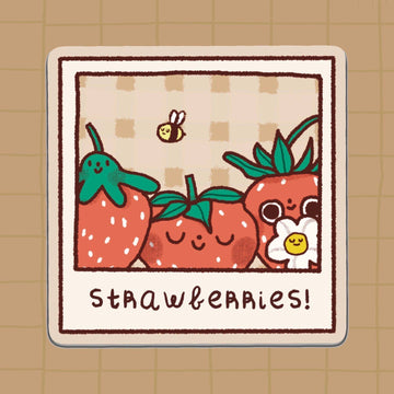 Sticker Strawberry Friends – Bloemkolie