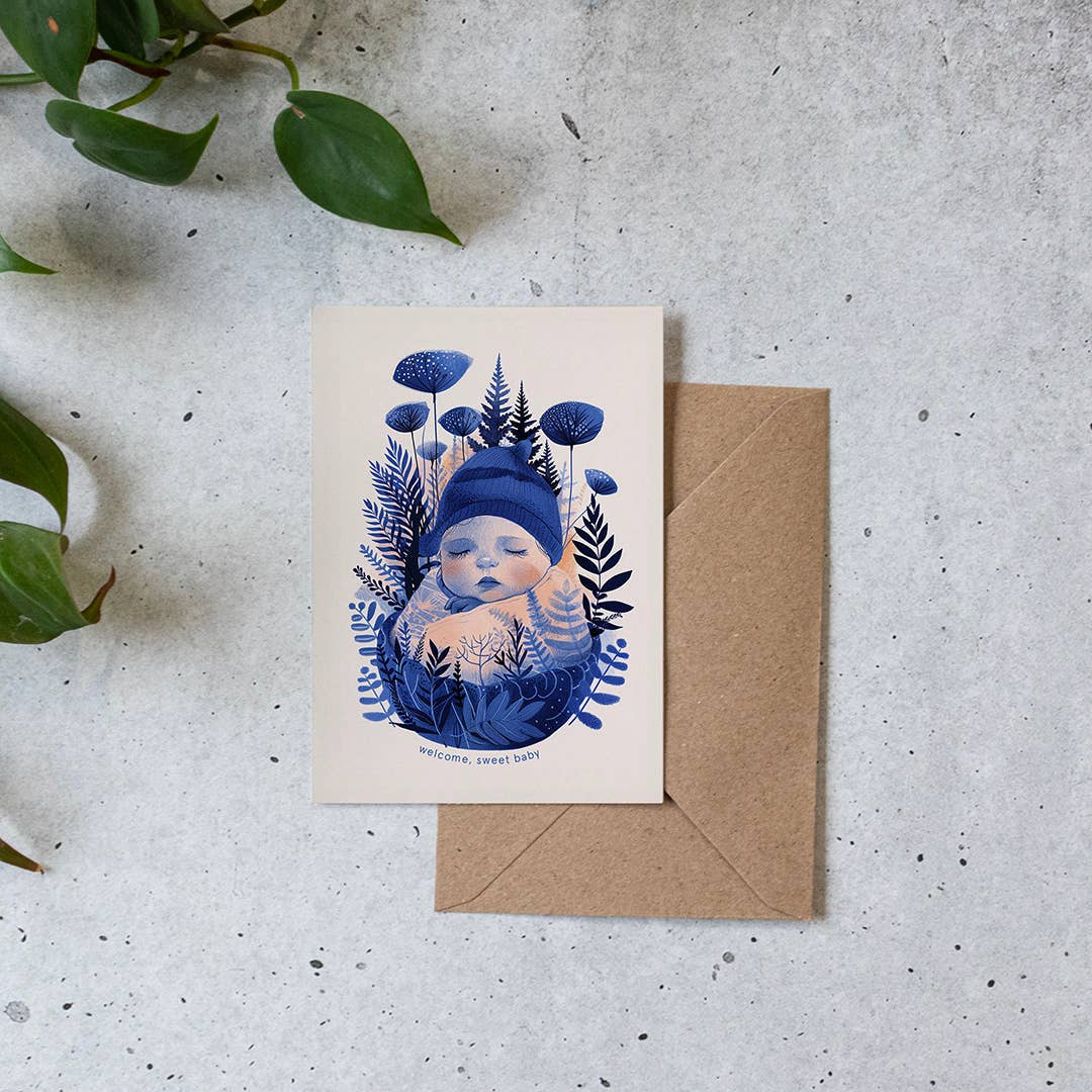bienvenue-bebe-carte-de-naissance-genre-neutre vue 3