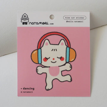 Sticker vinyle prédécoupé « Danse » | Natamori