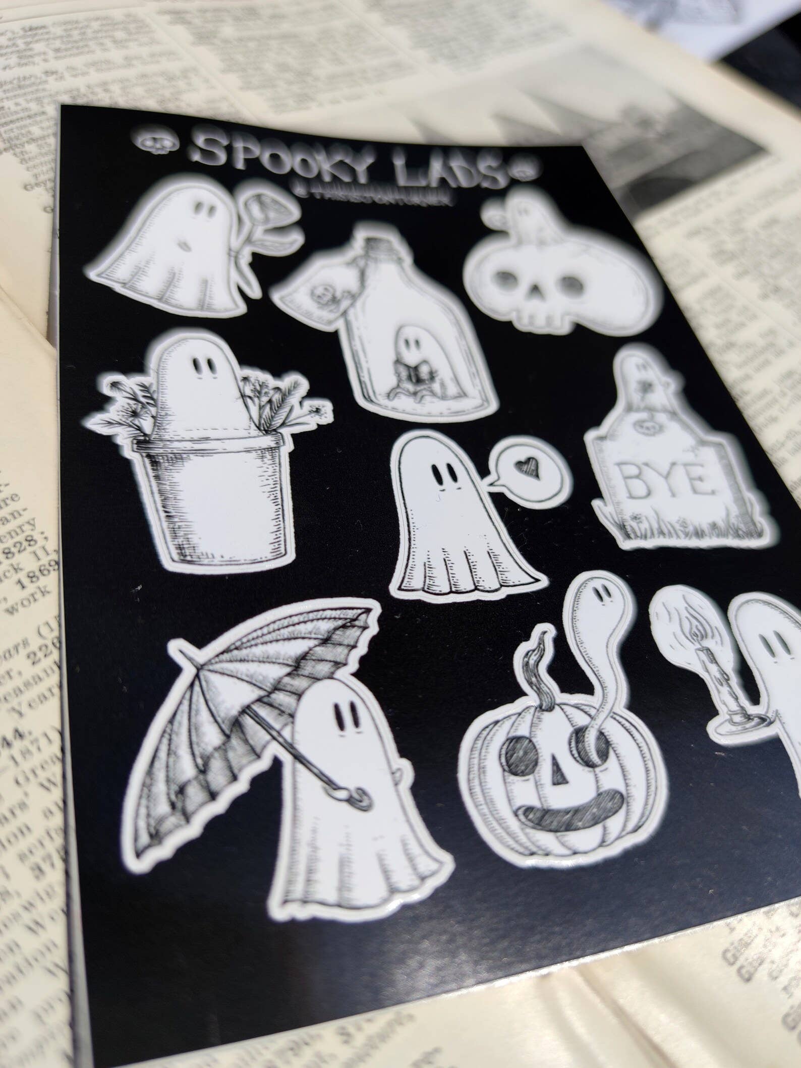 feuille-dautocollants-spooky-lads-ghost-stickers vue 2