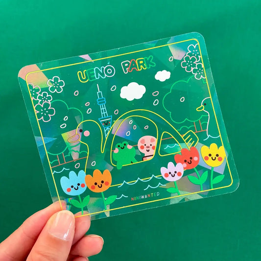 Suncatcher - Sticker Arc en ciel - « Ueno Park » – Niniwanted