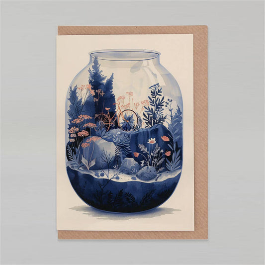 Tu es mon monde - Terrarium | Carte d'amour